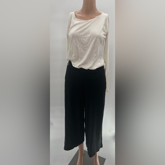 Banana Republic Women's Textured Slip-On Draped Wide Leg Pants Size S - Picture 6 of 6